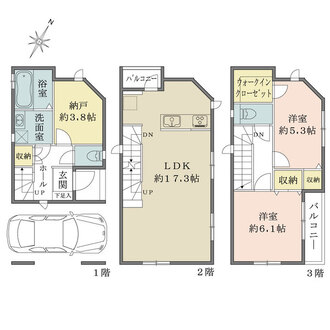 A棟の間取図