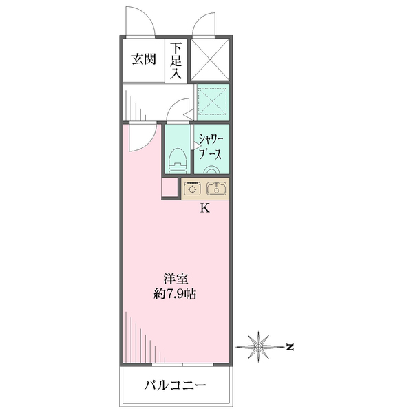 シティコープ浅草橋90の間取図