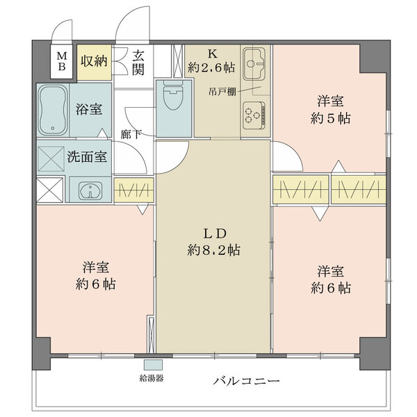 藤和シティコープ上野IIの間取図