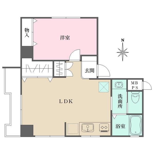 ビアン御徒町の間取図