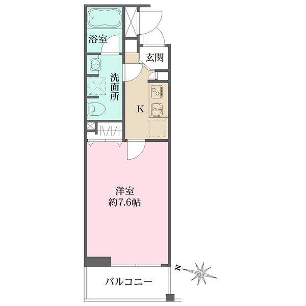マーロ立石の間取図