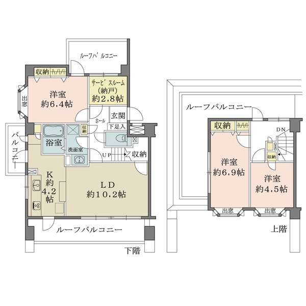 ファミール松戸グランデージIの間取図