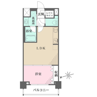 ダイナシティ高円寺の間取図