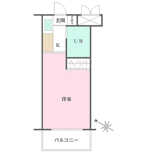スカイコート高田馬場の間取図
