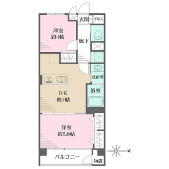ストークマンション落合の間取図
