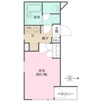ヴェルト笹塚ツインIIの間取図