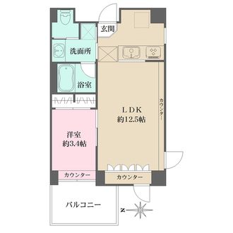 ルミネリックスの間取図