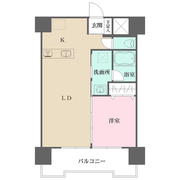 パラスト新板橋の間取図