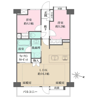 ダイアパレス成増IIの間取図