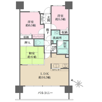 志木ガーデンヒルズの間取図