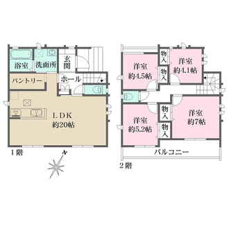 練馬区大泉学園町2丁目新築戸建B号棟
