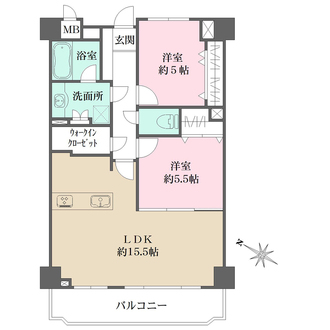 ダイアパレス西巣鴨IIの間取図