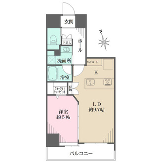藤和シティスクエア練馬の間取図
