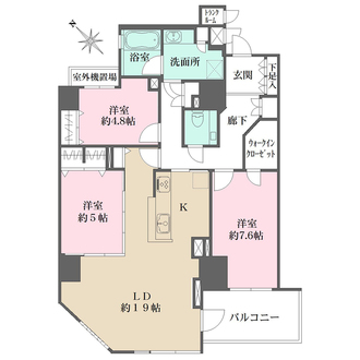 朝日メトロステージ西巣鴨の間取図