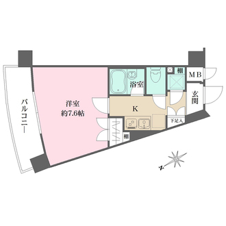 パレステュディオ大塚の間取図