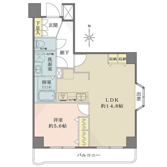 藤和シティコープ南大塚の間取図