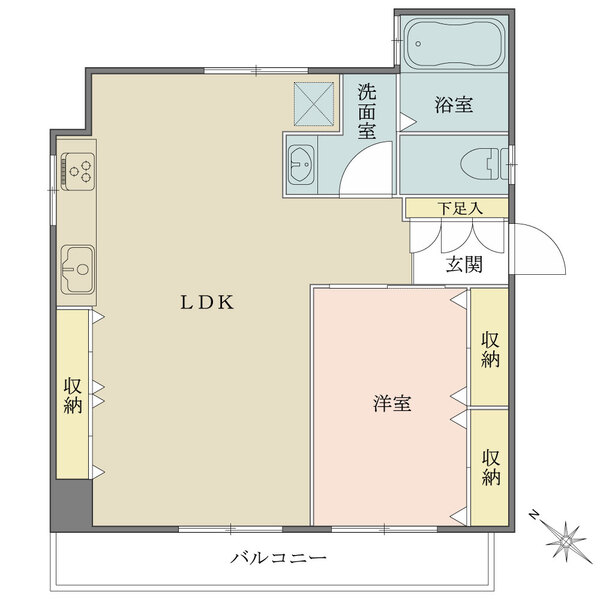 パレスマンションの間取図