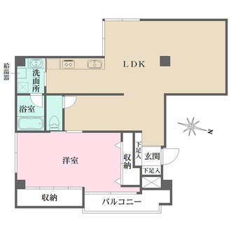 ヴェラハイツ赤坂の間取図
