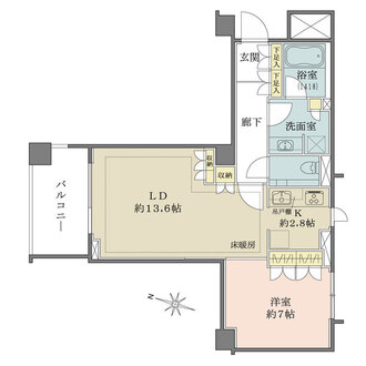 センチュリーフォレストの間取図