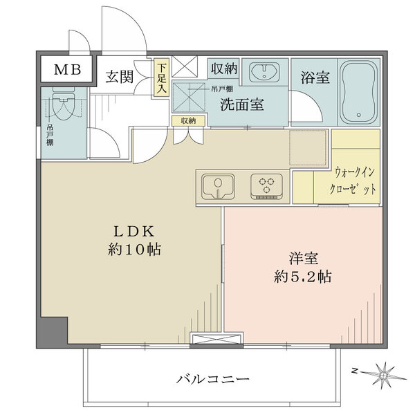 藤和田無コープの間取図