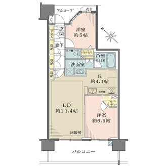 アウリオンシティの間取図