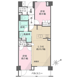 オープンレジデンシア吉祥寺本町プレイスの間取図