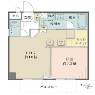 藤和田無コープの間取図