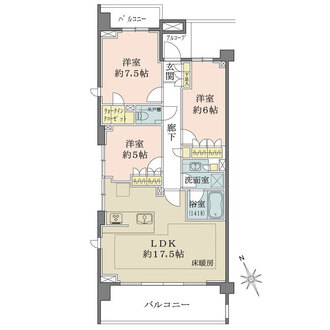 ルフォン井の頭公園の間取図