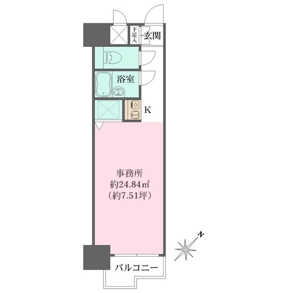 モンテベルデ横浜の間取図