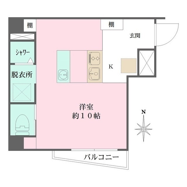 マグノリアウエストの間取図