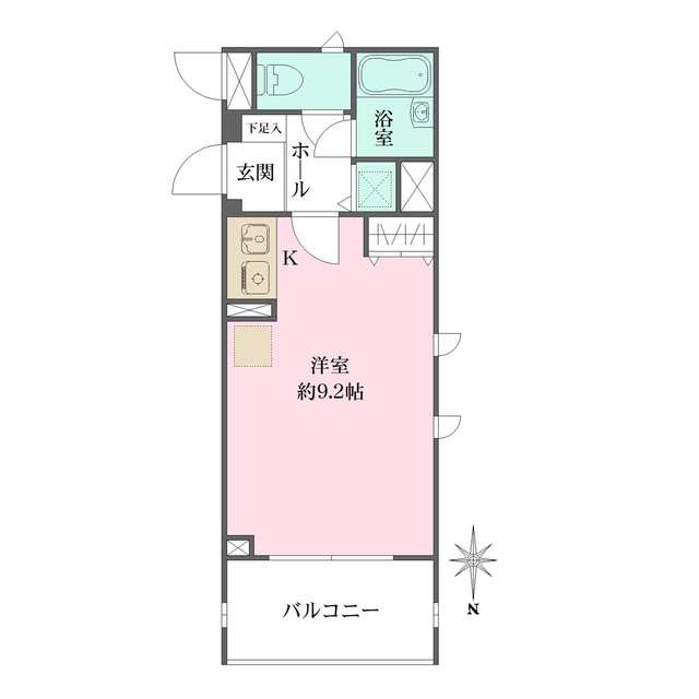 アミティエの間取図