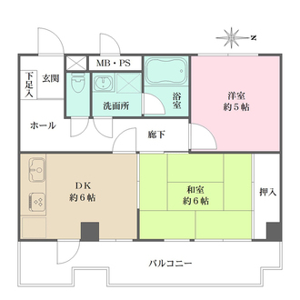 藤和シティコープ東寺尾の間取図