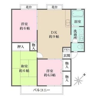 アリス湘南の間取図