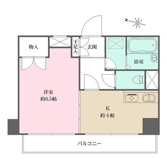 エクセル新丸子の間取図