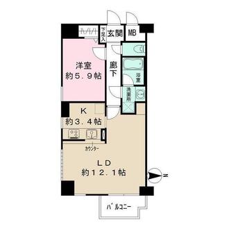 藤和シティコープ新丸子の間取図