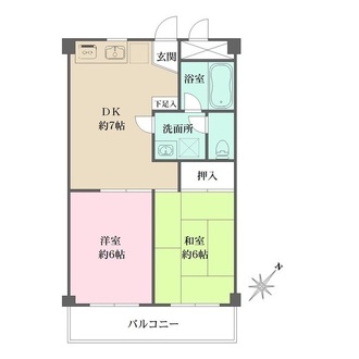 レジデンス・デューの間取図