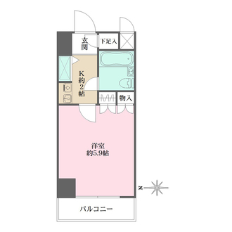 藤和シティコープ大倉山駅前の間取図