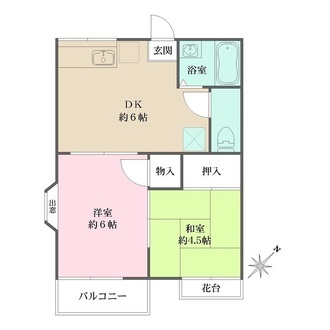 ファミーユ向台の間取図