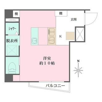 マグノリアウエストの間取図