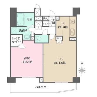 フローラルガーデンの間取図