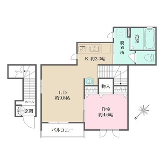 ボヌールの間取図