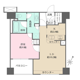 ＢＥＬＩＳＴＡ横浜の間取図