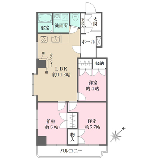 清和ビルの間取図