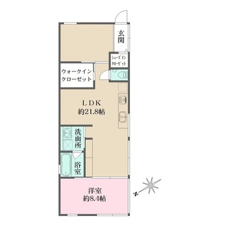 栗の木テラスの間取図