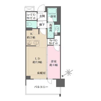 リビオタワー羽沢横浜国大の間取図