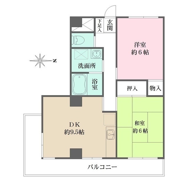 第一石原ビルの間取図