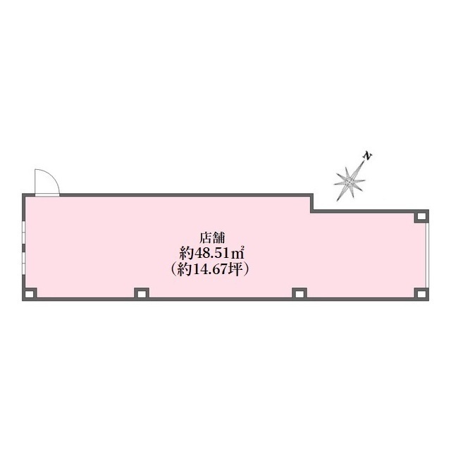 藤マンションの間取図
