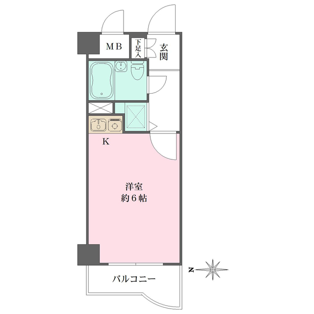 藤和シティコープ三鷹南ＩＩの間取図