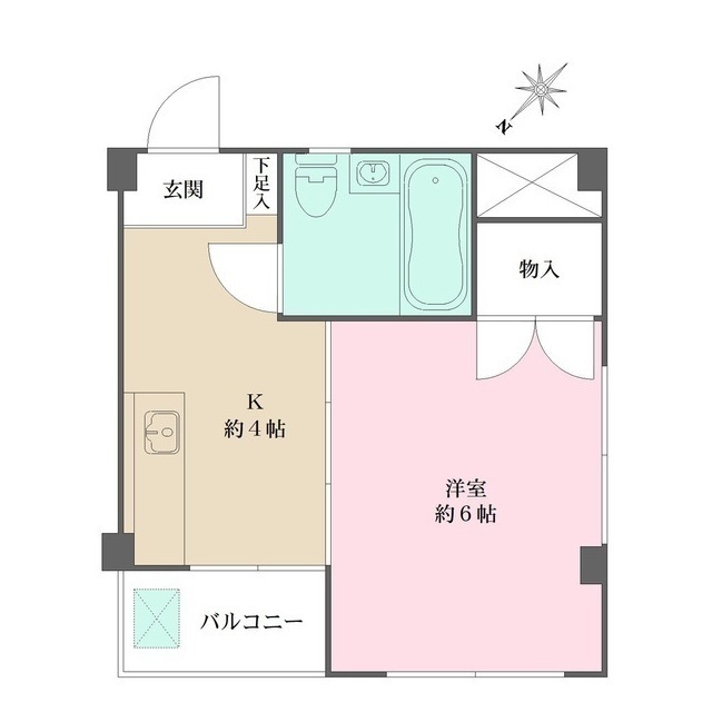 グランドメゾンの間取図