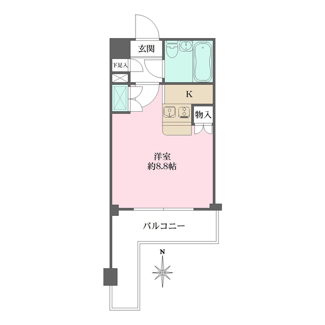 ワコーレ川口ＩＩＩの間取図